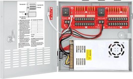 Seco-Larm PC-U1830-PULQ Enforcer 12VDC Switching CCTV Power Supply, 18 Outputs - £76.30 GBP