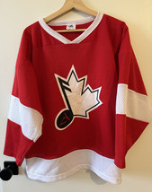 ADULT Small Canadian Maple Leaf Music Note #12 Hockey Jersey made in Canada - $26.46