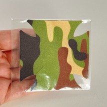 Camo Camouflage Breast Nipple Petal Pasties Cover Self Adhesive Sticker One Pair - £3.92 GBP
