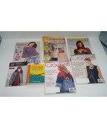 The crochet answer book and crochet magazines pattern lot ponchos beachwear - $27.08 CAD