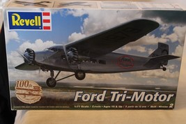 1/77 Scale Revell, Ford Tri-Motor Airplane Model Kit #85-5246 BN Open Box - £52.95 GBP