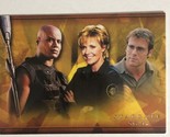 Stargate SG1 Trading Card Vintage Richard Dean Anderson #2 Amanda Tapping - $1.97