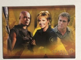 Stargate SG1 Trading Card Vintage Richard Dean Anderson #2 Amanda Tapping - £1.55 GBP