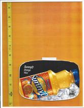 DrP - Snapple Size SunnyD Orange 16 oz BOTTLE Soda Vending Machine Flavor Strip - £2.34 GBP