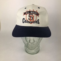 Hat Cap 1996 N.L. West Champions San Diego Padres Promotional Hat Cap Ba... - £14.41 GBP