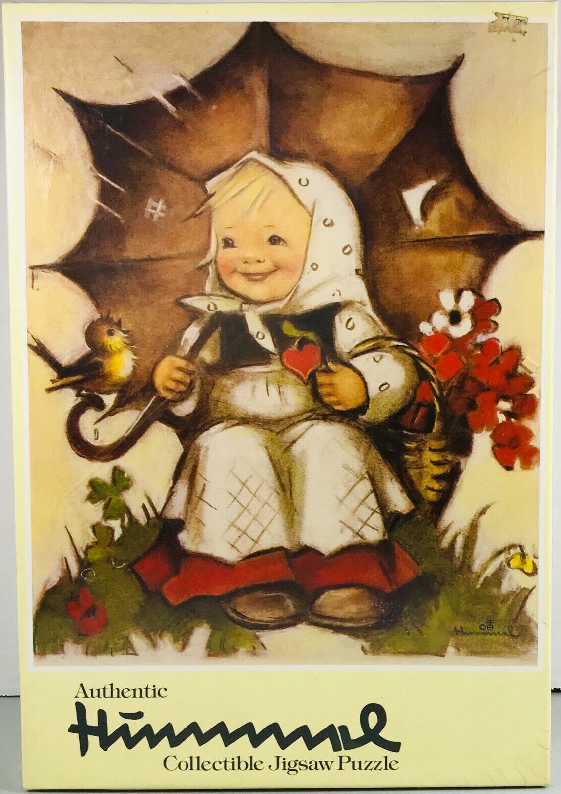 Hummel Jigsaw Puzzle A Smile Is Your Umbrella 500 Piece Vintage 1982 ARS Edition - $18.95