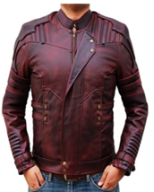 New Handmade Avengers Star Lord Jacket - Infinity War Chris Pratt Leather Jacket - £115.07 GBP