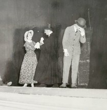 1954 Real Photo The Florist Shop Play Theater Scene 2 Union Officers Pen... - $39.99