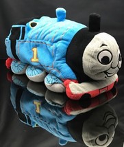 2013 Mattel Plush 14&quot; Goodnight Bedtime Thomas Tank Train Engine Toy Blue Pillow - £11.35 GBP