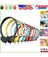 Lightweight 10 Count Bulk Headphones - Comfortable for All Ages, Multi-C... - $53.14 CAD
