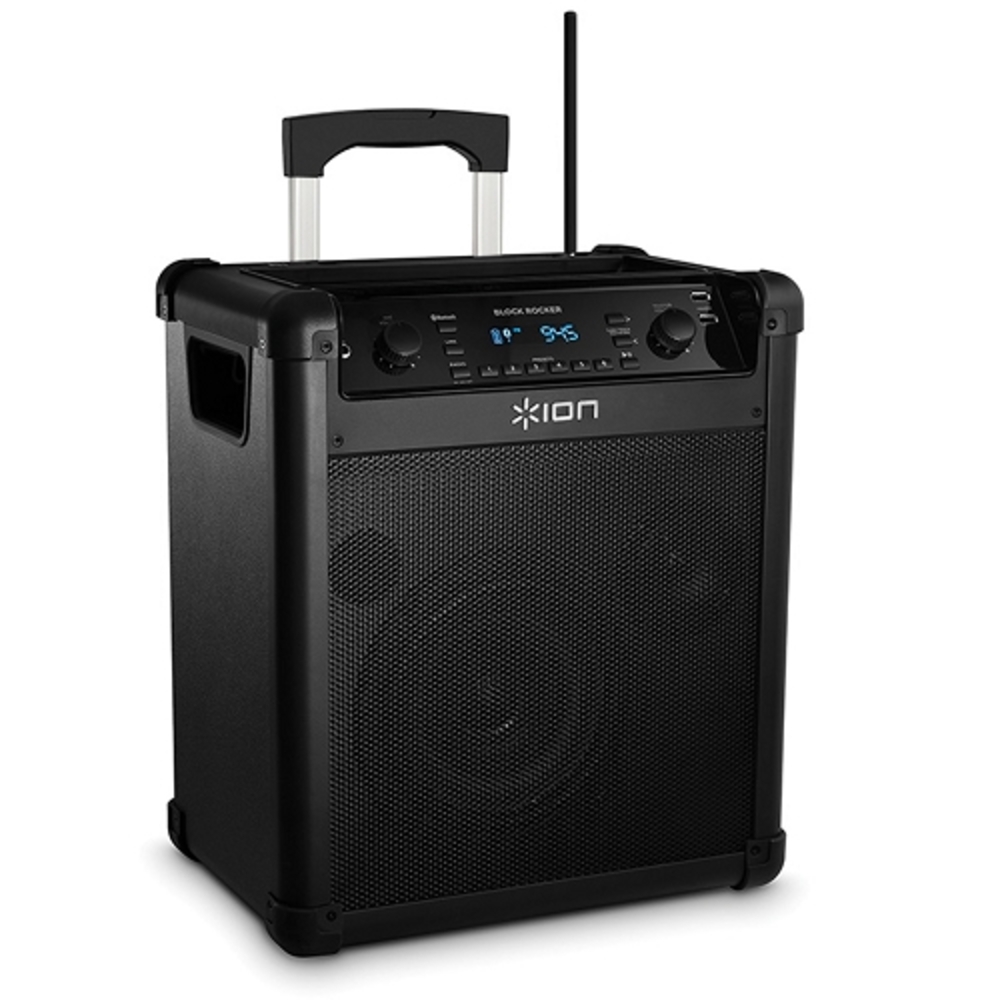 Ion Block Rocker Bluetooth Portable Speaker System w/3.5mm Input,AM/FM Radio - $117.90
