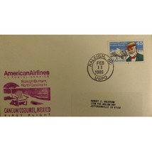 FFC American Airlines US Postal Service Raleigh / Durham to Cancun / Cozumel - £7.95 GBP