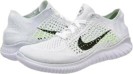 Size 5.5 - Nike Free RN Flyknit 2018 White Platinum W - $1,823.24 MXN