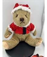 Vintage 1982 Gund 17&quot; Jointed Bialosky Christmas Santa Bear - $11.68 CAD