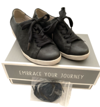 Dansko Women's Orli Textured Nubuck Black Sneaker Size 37 - $28.49
