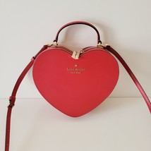 Kate Spade WKR00339 Other Love Shack Heart Crossbody Handbag Candied Cherry Bag - £109.19 GBP