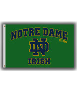 Notre Dame Fighting Irish Football Team Flag 90x150cm 3x5ft Souvenir Bes... - €13,95 EUR