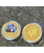 TRUMP NEVER SURRENDER AMERICA FIGHT CHALLENGE COIN REPUBLICAN MAGA GOP P... - $18.16 CAD
