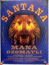 Santana Concert Gig Poster Portland OR August 21 1999 - £27.04 GBP