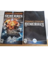 2 Command &amp; Conquer Generals Manuals for Playstation units - $0.95