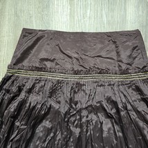 Nicole Miller Skirt Size 6 Rayon Vintage Pleated Flare Minimalist Grunge Preppy - £16.03 GBP