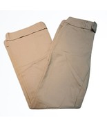 Banana Republic Jackson Fit Tan Beige Mid Rise Cuffed Dress Pants Chinos... - $28.49