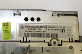 00-02 w215 MERCEDES CL500 CL55 RADIO STEREO NAVIGATION HEAD UNIT NAVI CD MM0100 image 11