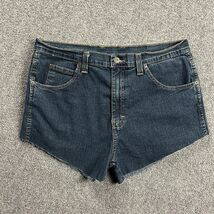 Dickies Shorts Womens W36 Denim Cut Off Boyfriend High Rise Cotton Blend - $292.26 MXN