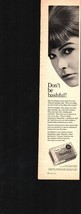 1967 Tampax Tampons don&#39;t be bashful vintage ad nostalgic b6 - $21.21