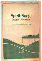 Spirit Song Religious Hymnal Gospel Hymns Religion Church Sunday School Leaflet - £7.73 GBP