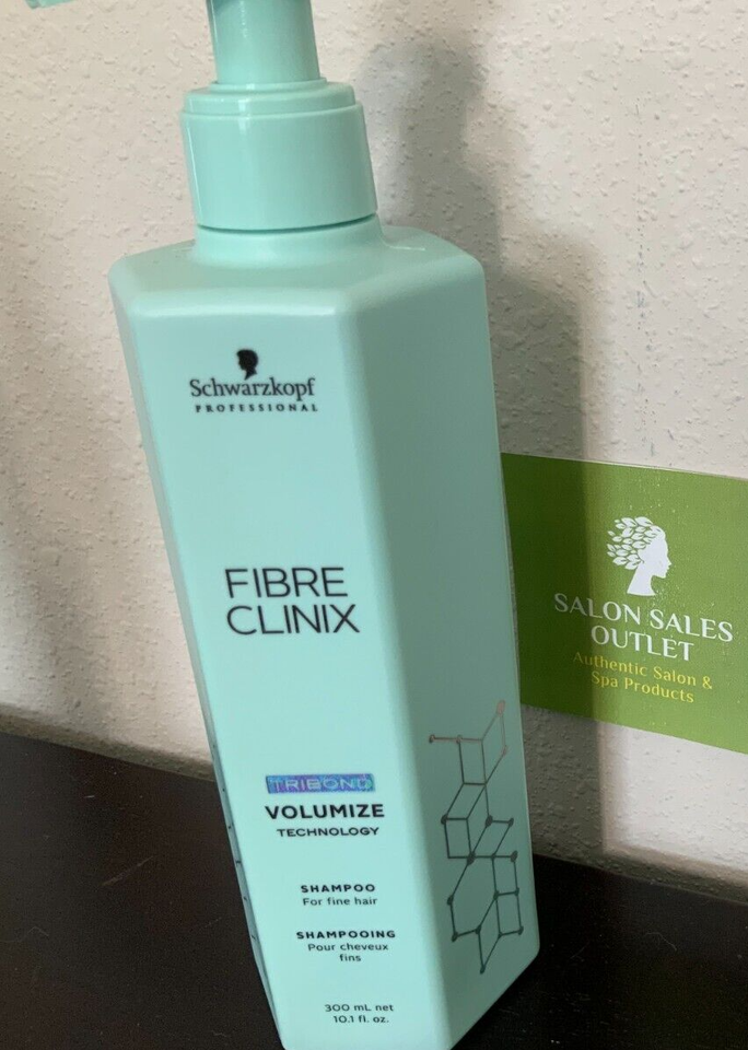 Primary image for Schwazrkopf Fibre Clinix Volumize Shampoo 10.1 oz for Fine & Weak Hair