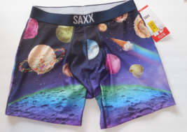 SAXX Volt Slim Fit Boxer Brief Mens Small Underwear Ice Cream Purple New... - £23.31 GBP