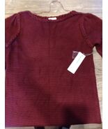 Liz Claiborne Long Sleeve a-Line Dress, Small , Red. Size Small. NWT A1 - $29.69
