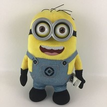Despicable Me Dave Minion 11&quot; Plush Stuffed Toy Talking Pop Out Light up... - $34.60