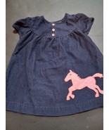Carters Unicorn Horse Baby Girls Dress Size 6 Months - £4.30 GBP