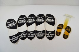Black &amp; White Scotch Whisky Decals Stickers Step Up Walk Awaye Whistlin ... - £19.33 GBP