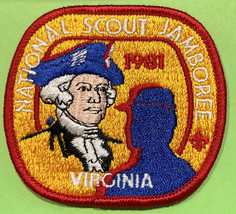 New Boy Scouts Of America Patch 1981 National Scout Jamboree Virginia BSA - £5.51 GBP