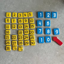 Melissa &amp; Doug Magnetic Daily Calendar Numbers Clock Replacement Pieces - $9.99