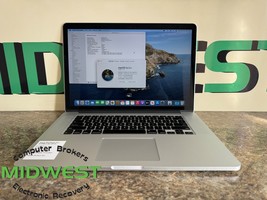 Apple MacBook Pro A1398 i7-4850HQ 2.3GHz 16GB 500GB MacOS - Big Sur - £226.89 GBP