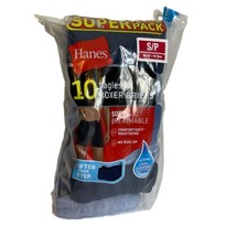 Hanes 10 Pk Men’s Cool Comfort Tagless Boxer Briefs Wicking Fabric Small 28-30” - £21.94 GBP