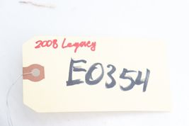 07-09 SUBARU LEGACY GT POWER STEERING PUMP E0354 image 12