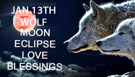 JAN 13TH WOLF MOON EXTREME EMPOWERED LOVE BLESSINGS HIGH MAGICK Witch Cassia4  image 2