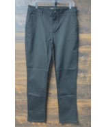 RSQ Slim Tapered Straight Chino Pants Men&#39;s Size 33x32 Black New - $44.54 CAD