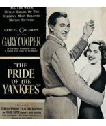 1949 The Pride Of The Yankees Movie Advertisement Gary Cooper Babe Ruth ... - $41.35 CAD