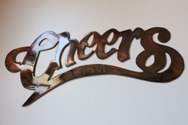 Cheers - Metal Wall Art Accents 6&quot; tall x 13 1/2&quot; wide - £15.26 GBP