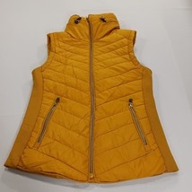 Special One RN#111159 Girls/Women's Small Yellow Quilted Full Zip Vest Pockets image 11