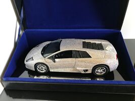Maisto 1/18 Lamborghini Murcielago LP640 Swarovski WITH 7668 Swarovski e... - $1,100.00