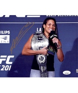 AMANDA NUNES Autograph Hand SIGNED 8x10 PHOTO UFC MMA CHAMPION JSA CERTI... - £55.93 GBP