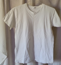 Women&#39;s White T-Shirt ?Brand? Short Sleeve ?Size? Casual Undershirt Slee... - $11.99