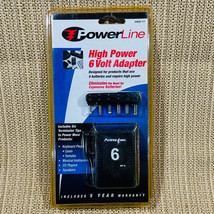 Powerline Universal High Power 6V AC Adapter For Keyboards Speakers MP-6 - £11.83 GBP